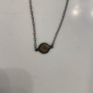 COPY - James Avery Intial A Necklace